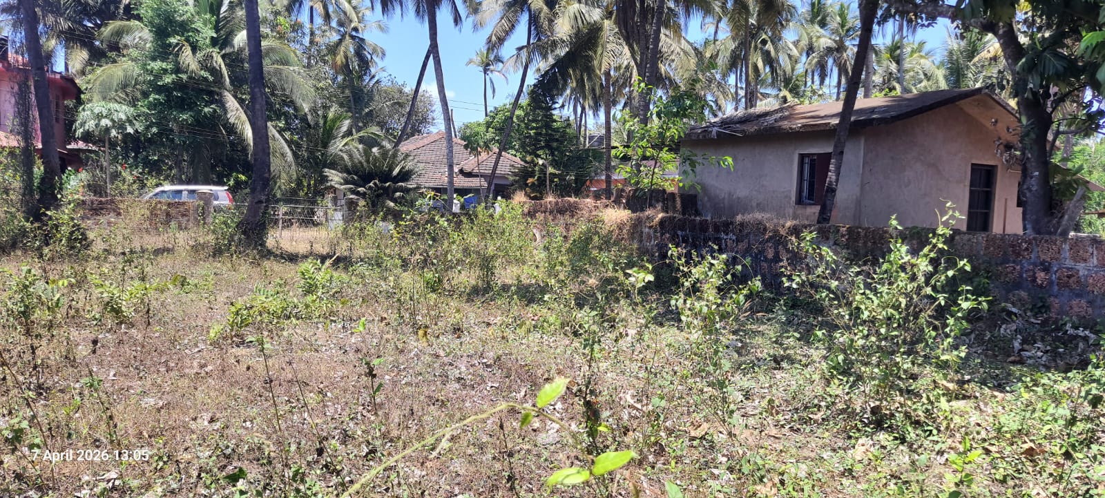 Serene Settlement Plot with Beautiful Field Views on Two Sides
